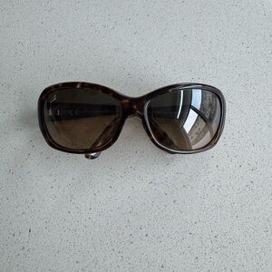 Maui Jim Women's Tortoise Shell Oversized Sunglasses - Brown Lenses